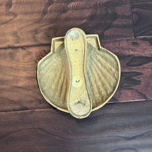 Vintage Penco Brass Scallop Door Knocker